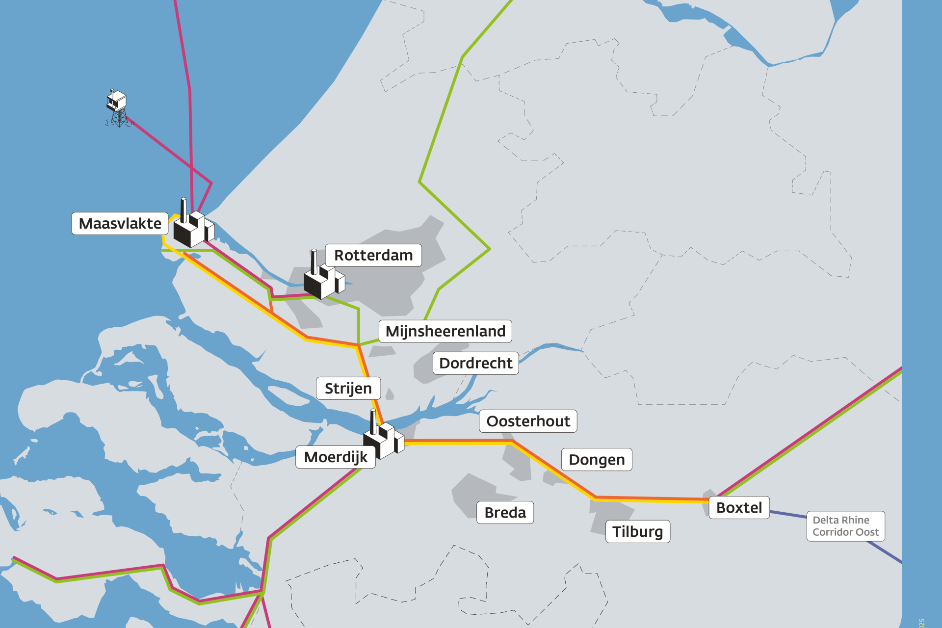 Rijn Map Delta Rhine Corridor › Gasunie